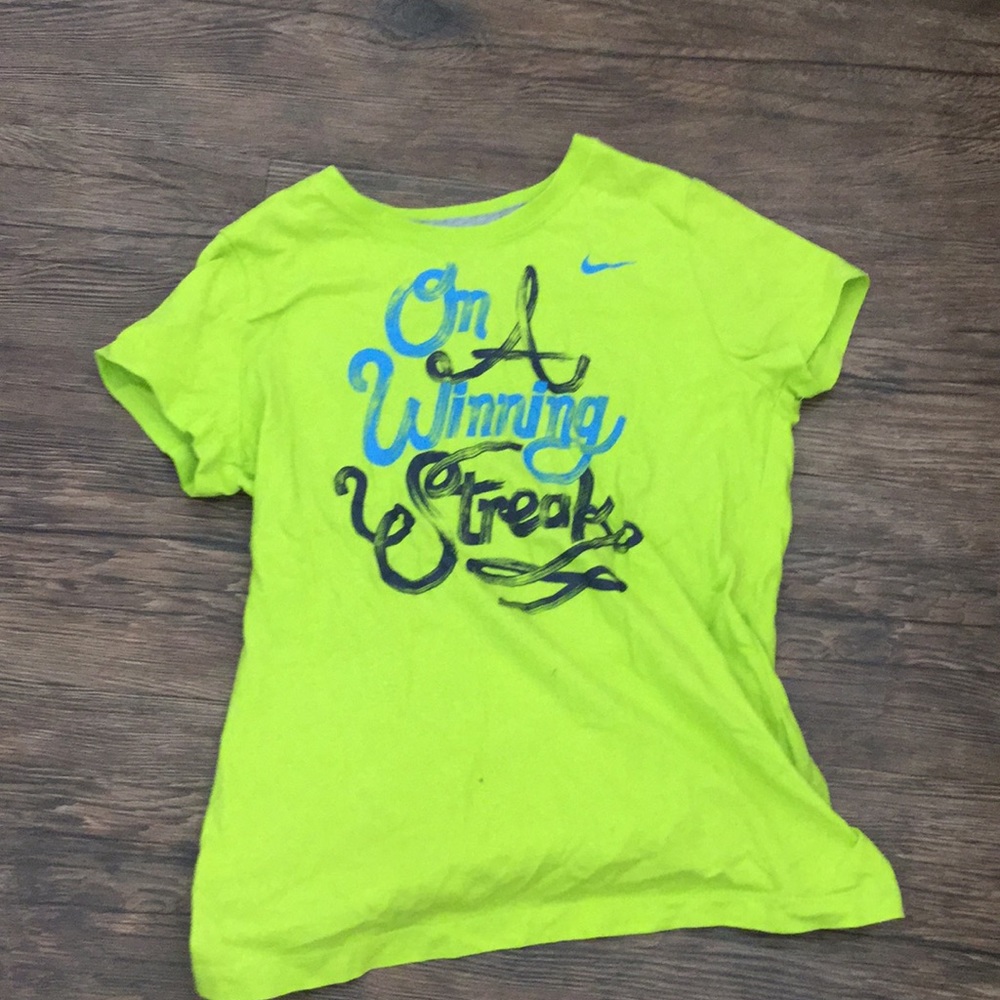 Green sport shirt